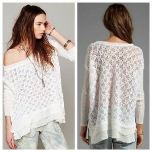 FREE PEOPLE WINDOW TO MY SOUL KNIT